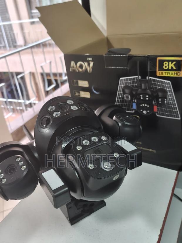 Quad Lens Resolution 4g Enabled Solar Powered CCTV - thumbnail 2