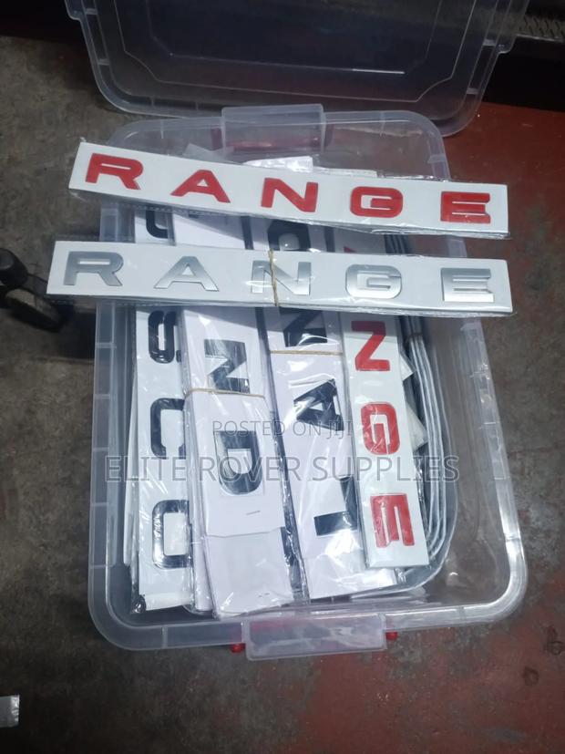Land Rover Range Rover Emblems - thumbnail 7