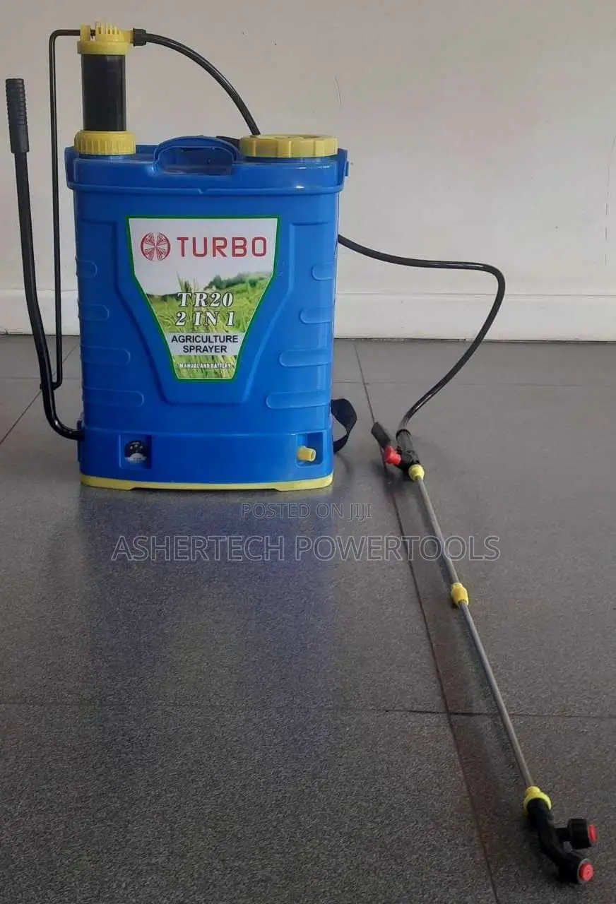 Tr20 in 1 Turbo Back Pack Manual and Battery Sprayer 20 Litres