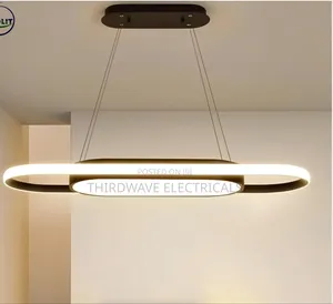 Modern Minimalist Oval Pendant Light