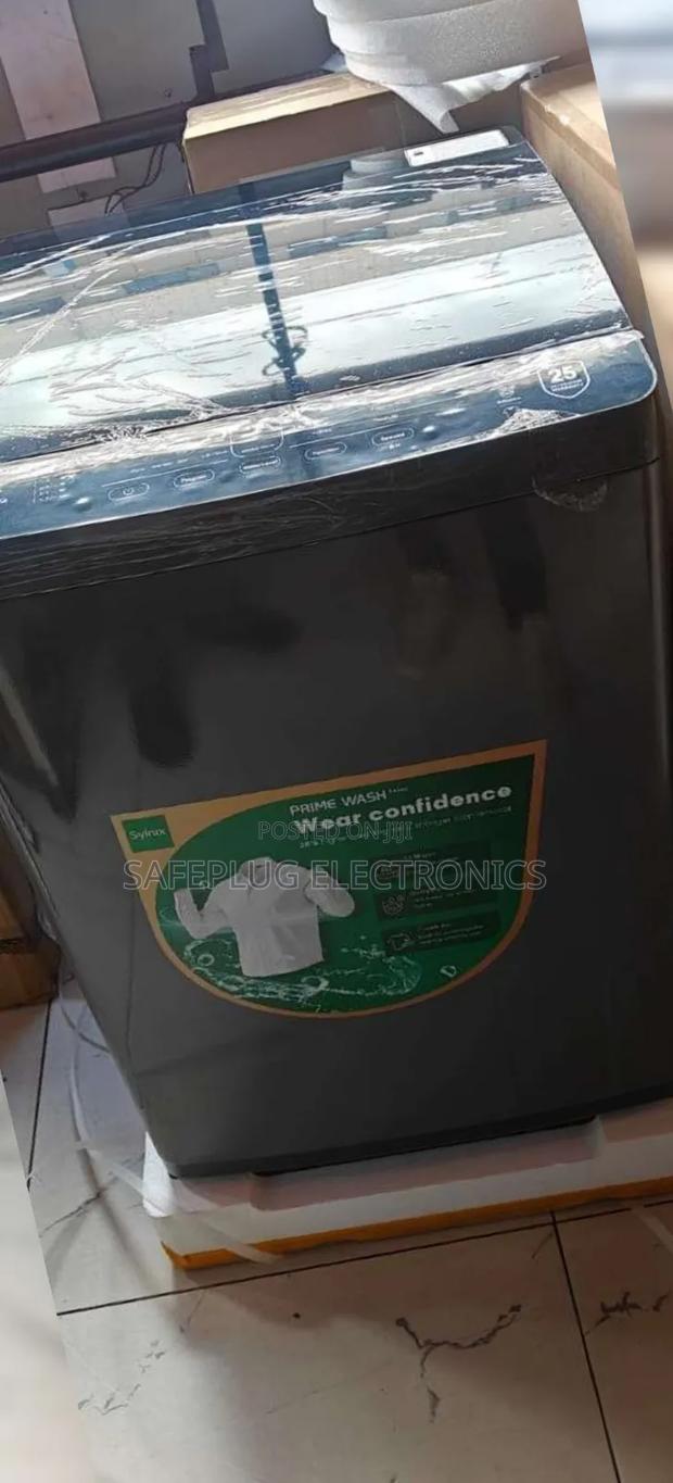 Syinix 8kg Top Load Fully Automatic Washing Machine – Smart Wash - main view