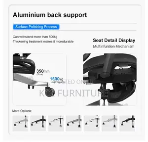 Office Chairs; Ultimate Orthopedic Office Resting Chair With Footrest