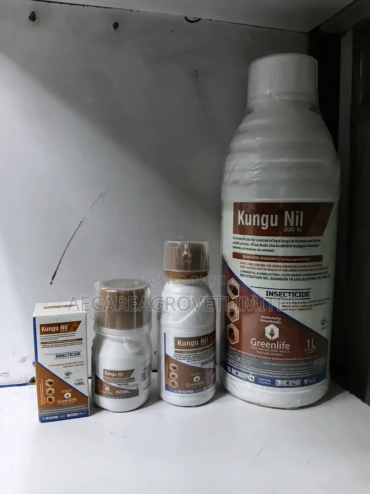 Kungunil 200sl Insecticide 10ml,50ml, 100ml, 1 Litre