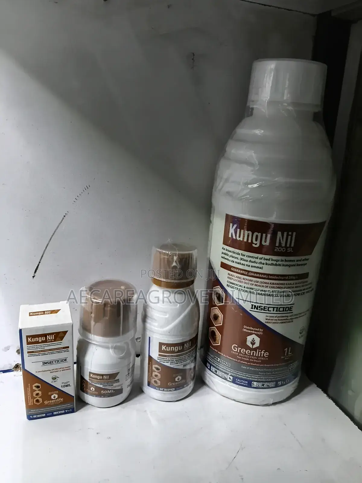Kungunil 200sl Insecticide 10ml,50ml, 100ml, 1 Litre