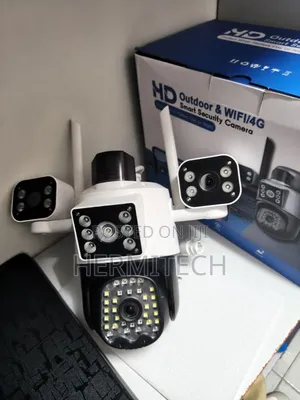 High Security Camera With Triple Lens 4g Electric Model