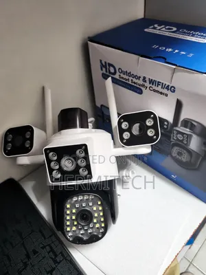Weather Proof Triple Lens 4g Electric Model CCTV Ethernet Cable