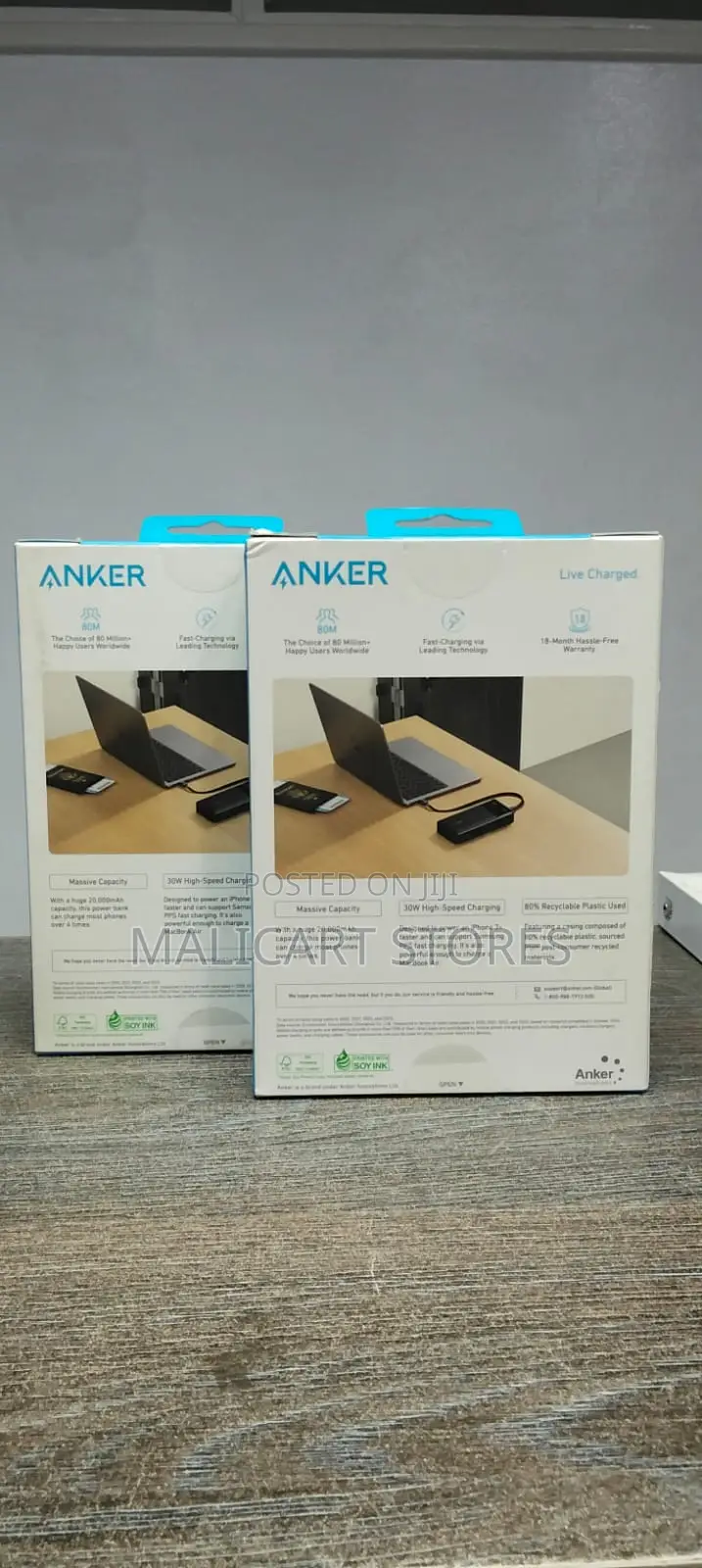 Anker Powercore 20000mah 30w Power Bank