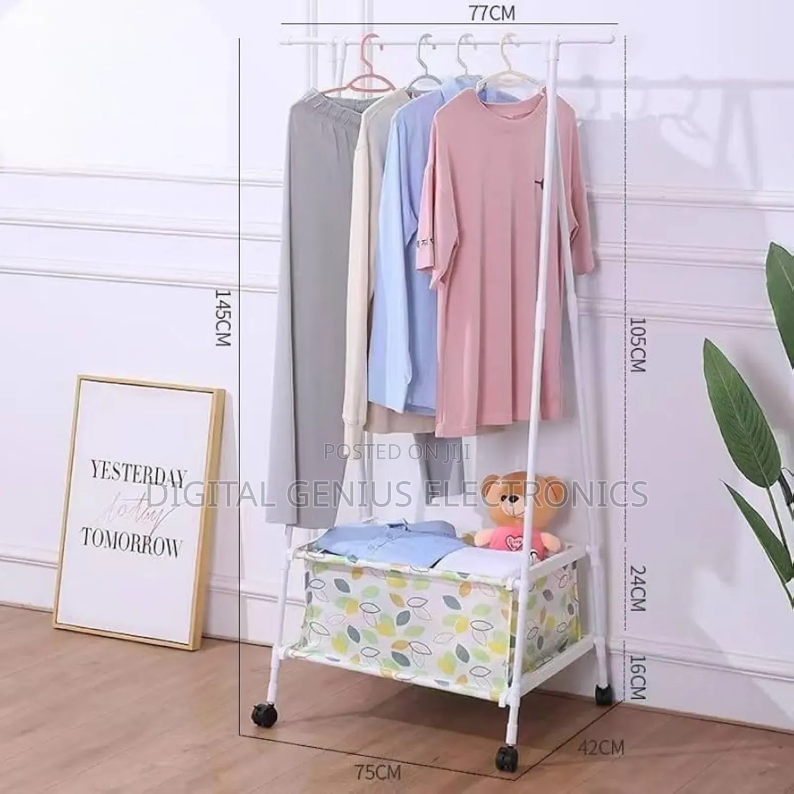 Indoor Triangular Coat Rack