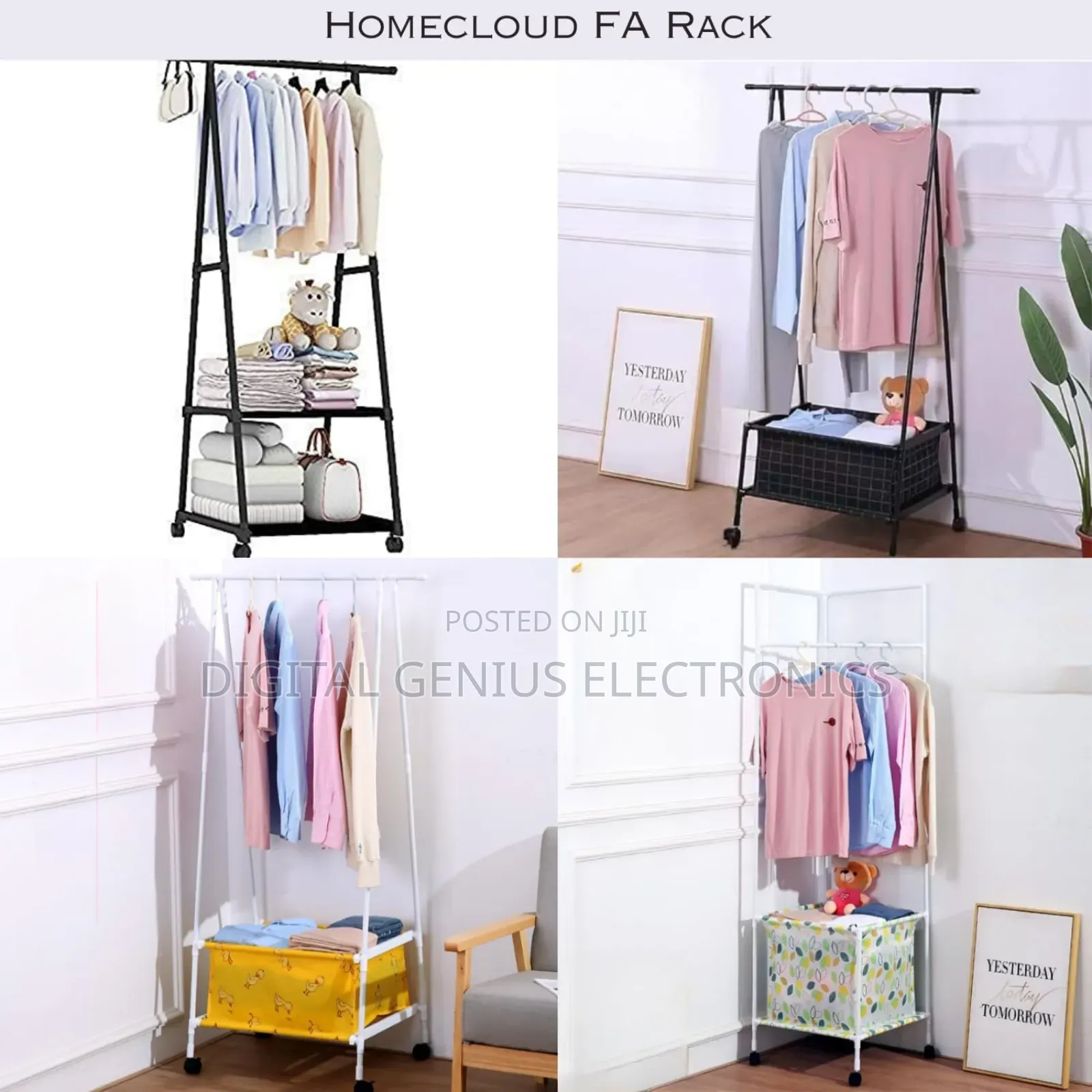 Indoor Triangular Coat Rack