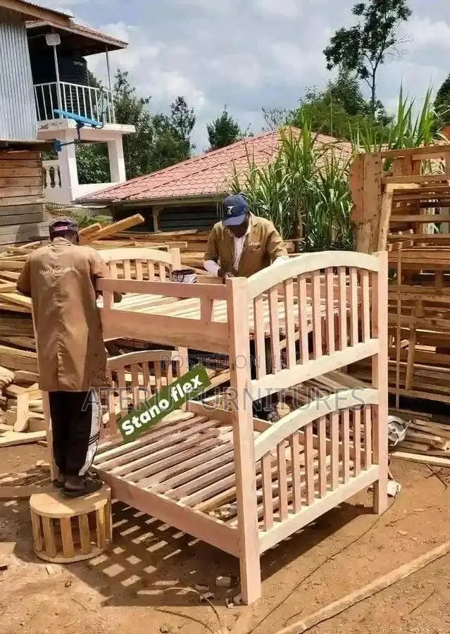 Brown Double Decker Bed