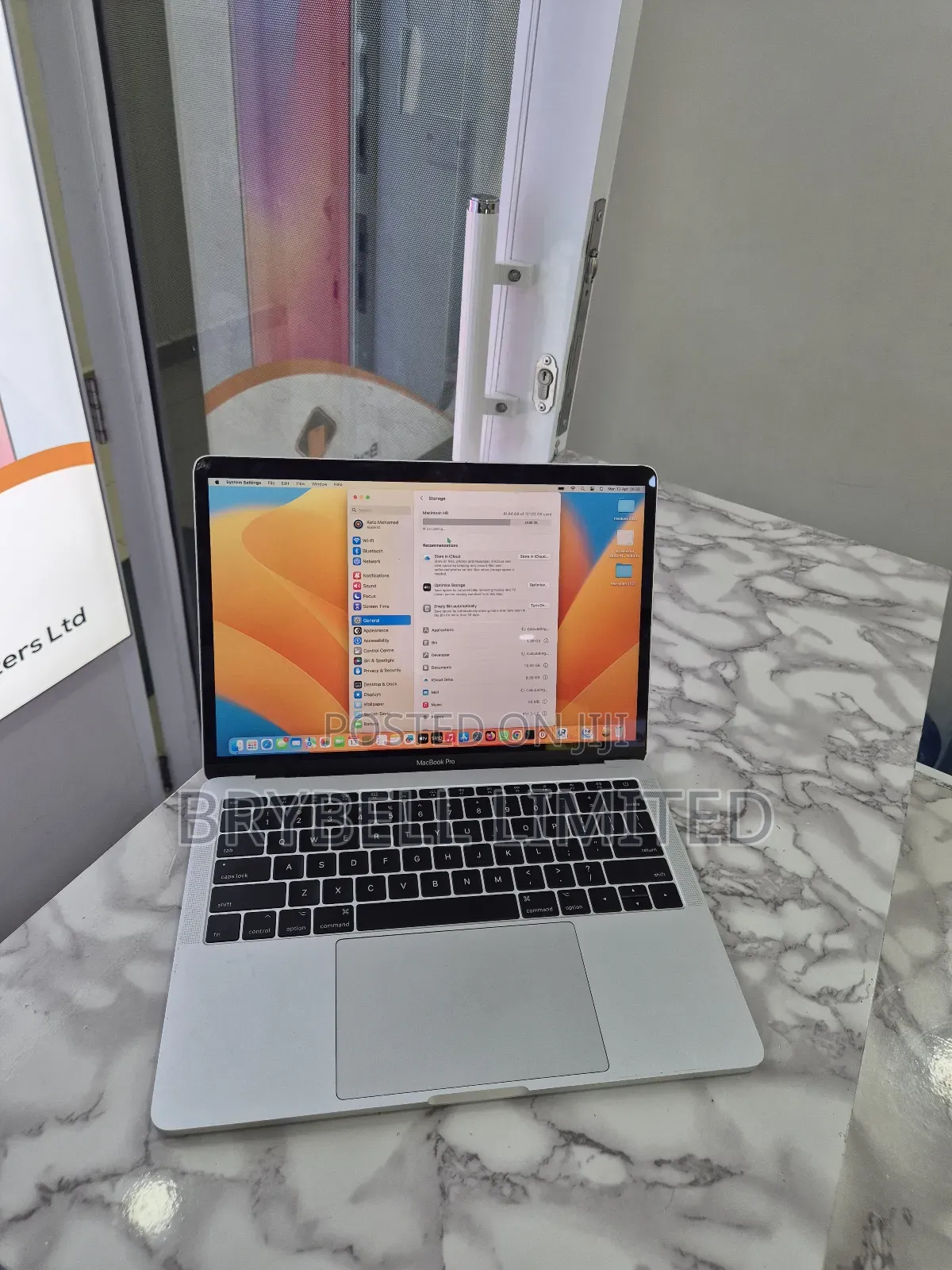 Laptop Apple MacBook Pro 2017 8GB Intel Core i5 SSD 128GB