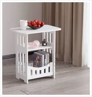 Multipurpose Modern Nordic Style Wooden Storage Table