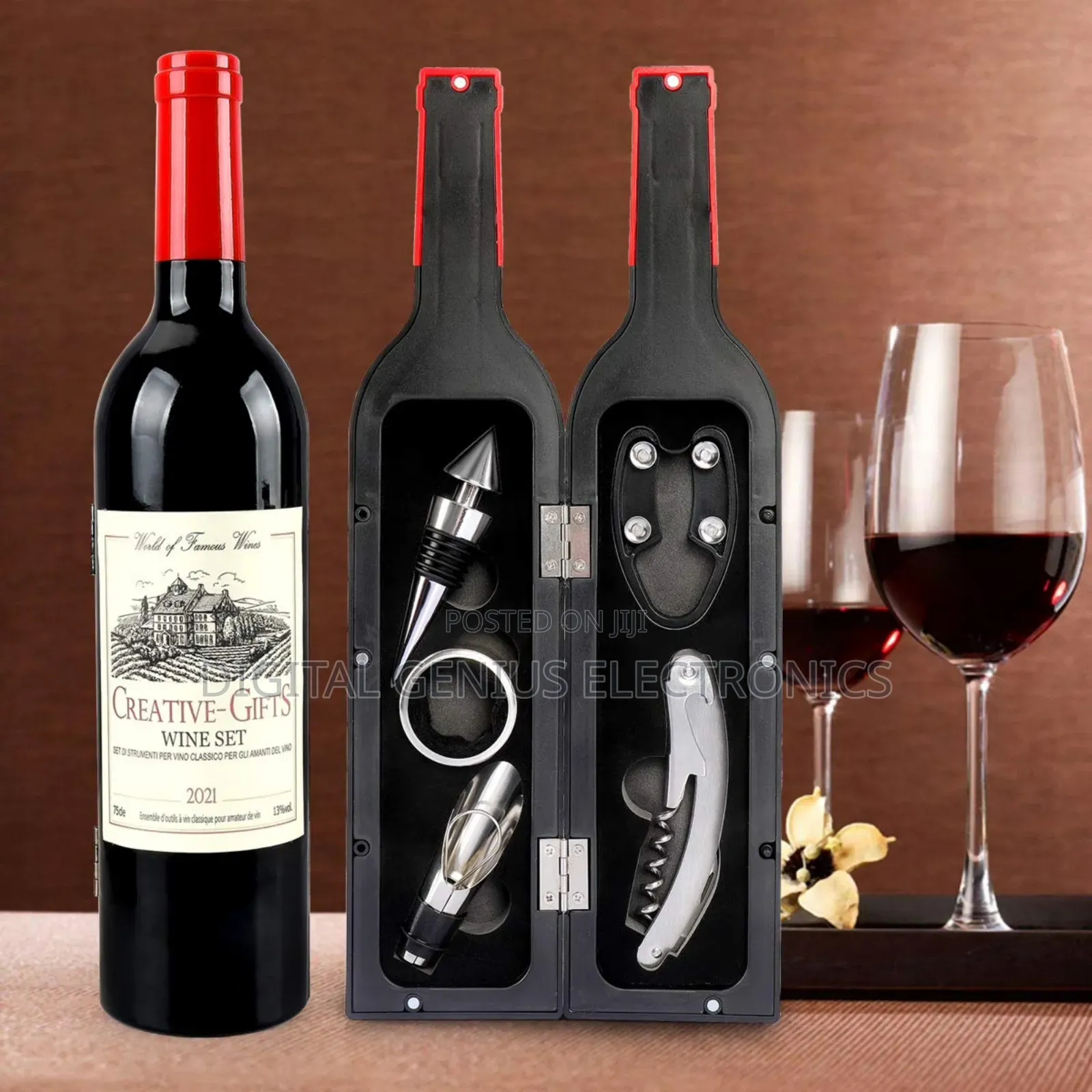 5pcs Bottle Shaped Wine Opener