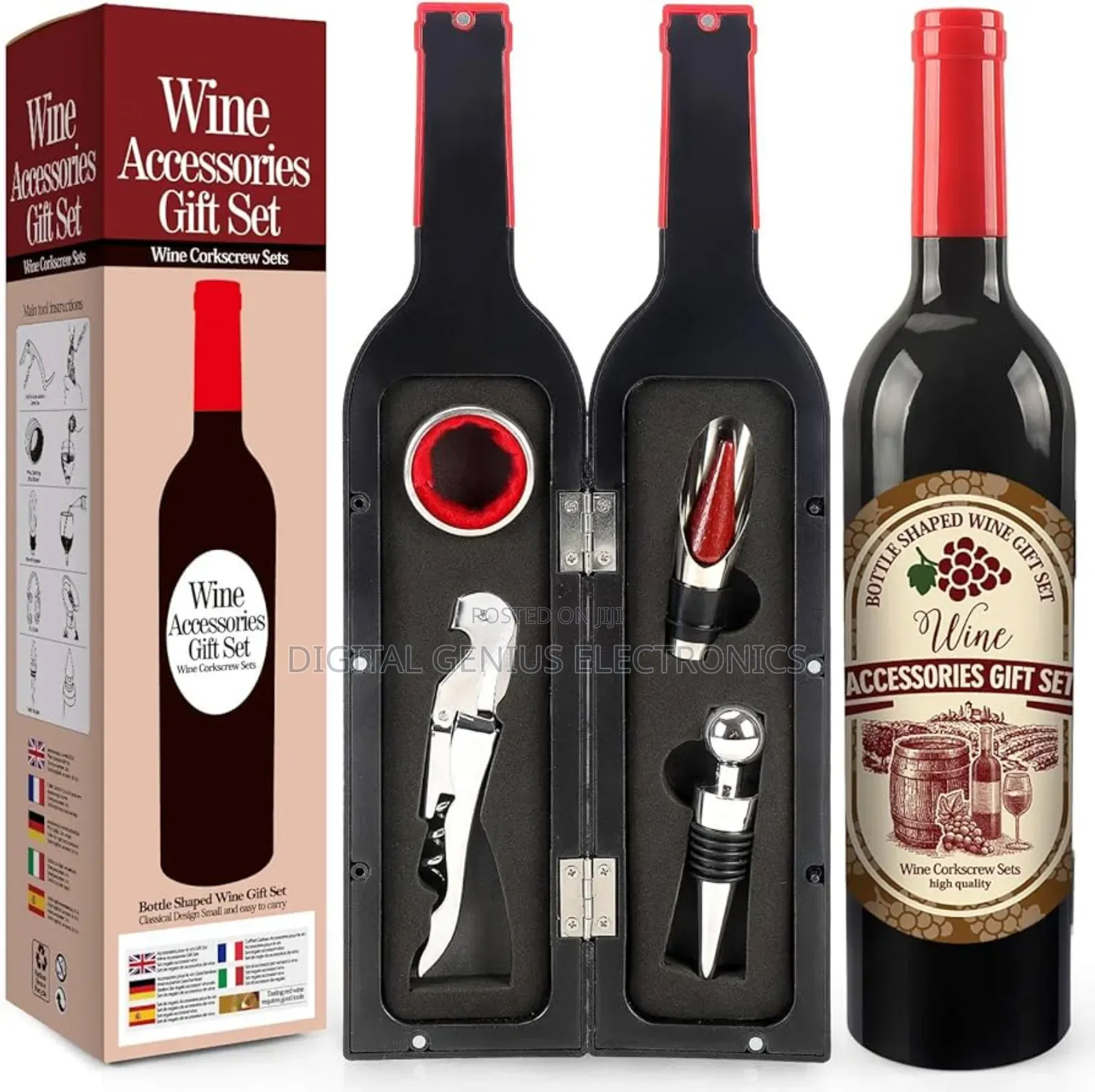 5pcs Bottle Shaped Wine Opener