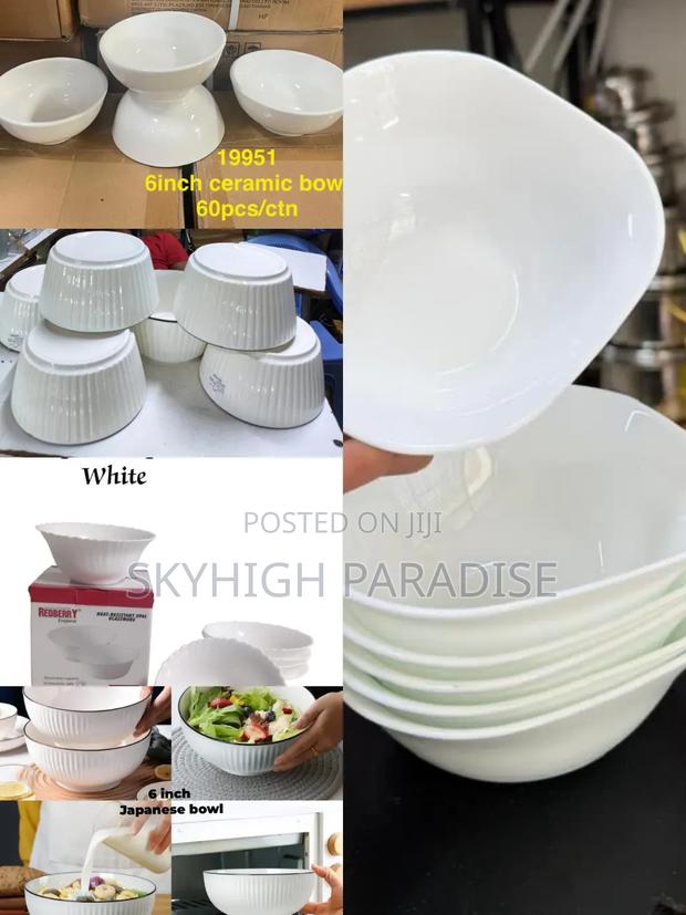 *6inch Bowls Restocked*
Size 6inch
Available in White
P - main view
