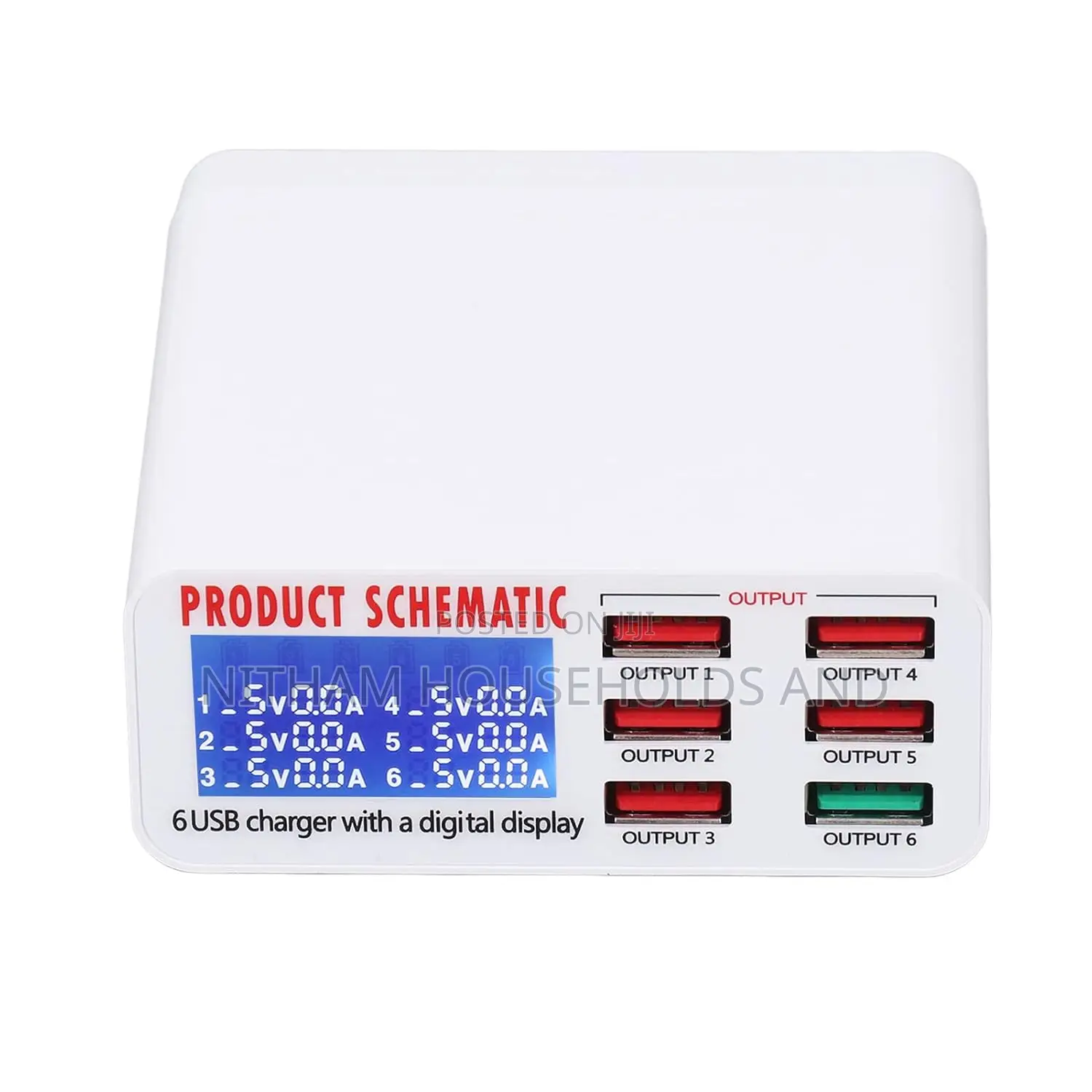 100w Pd + Qc Fast Charging Station