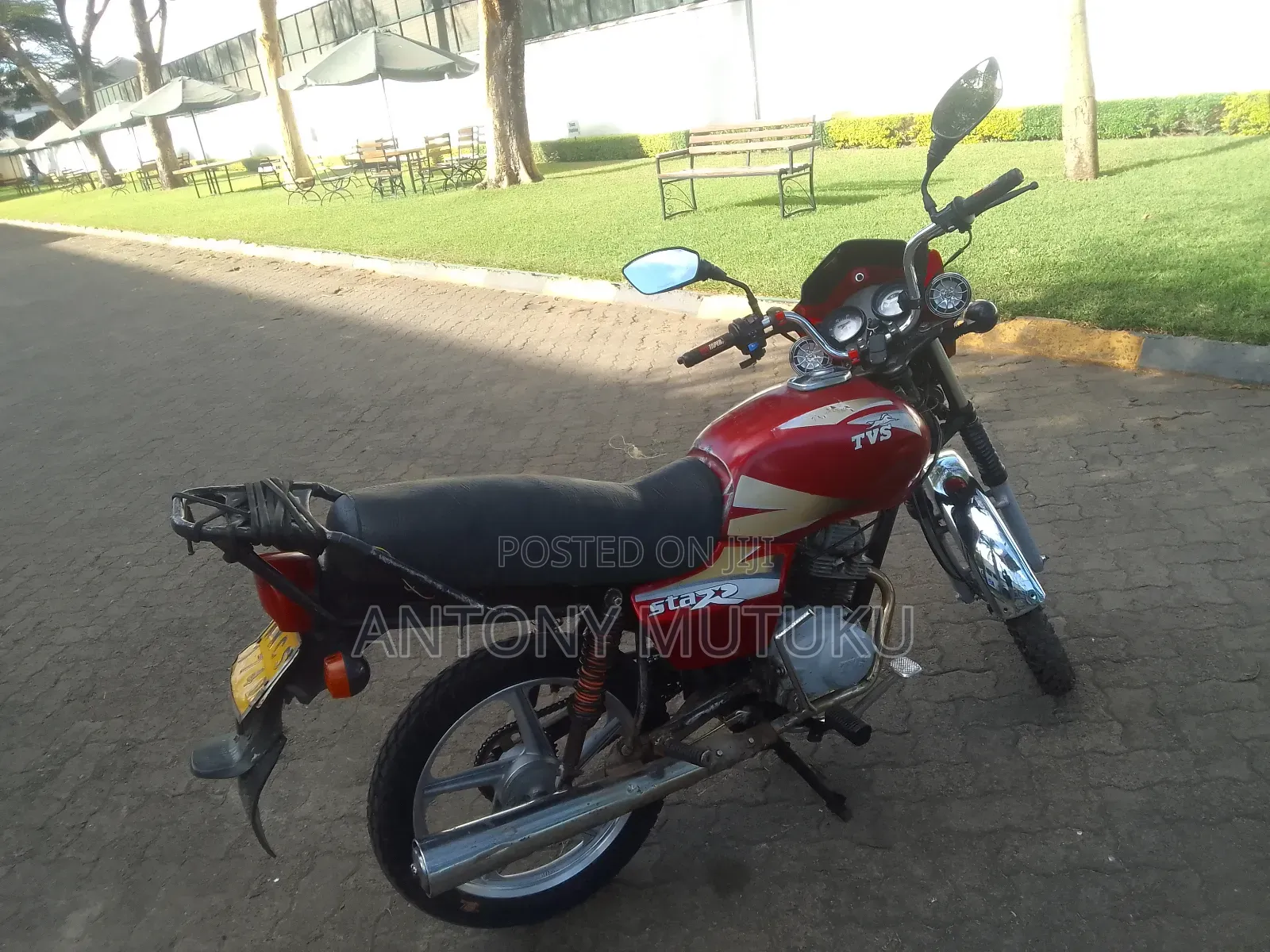 TVS XL 100 2011 Red