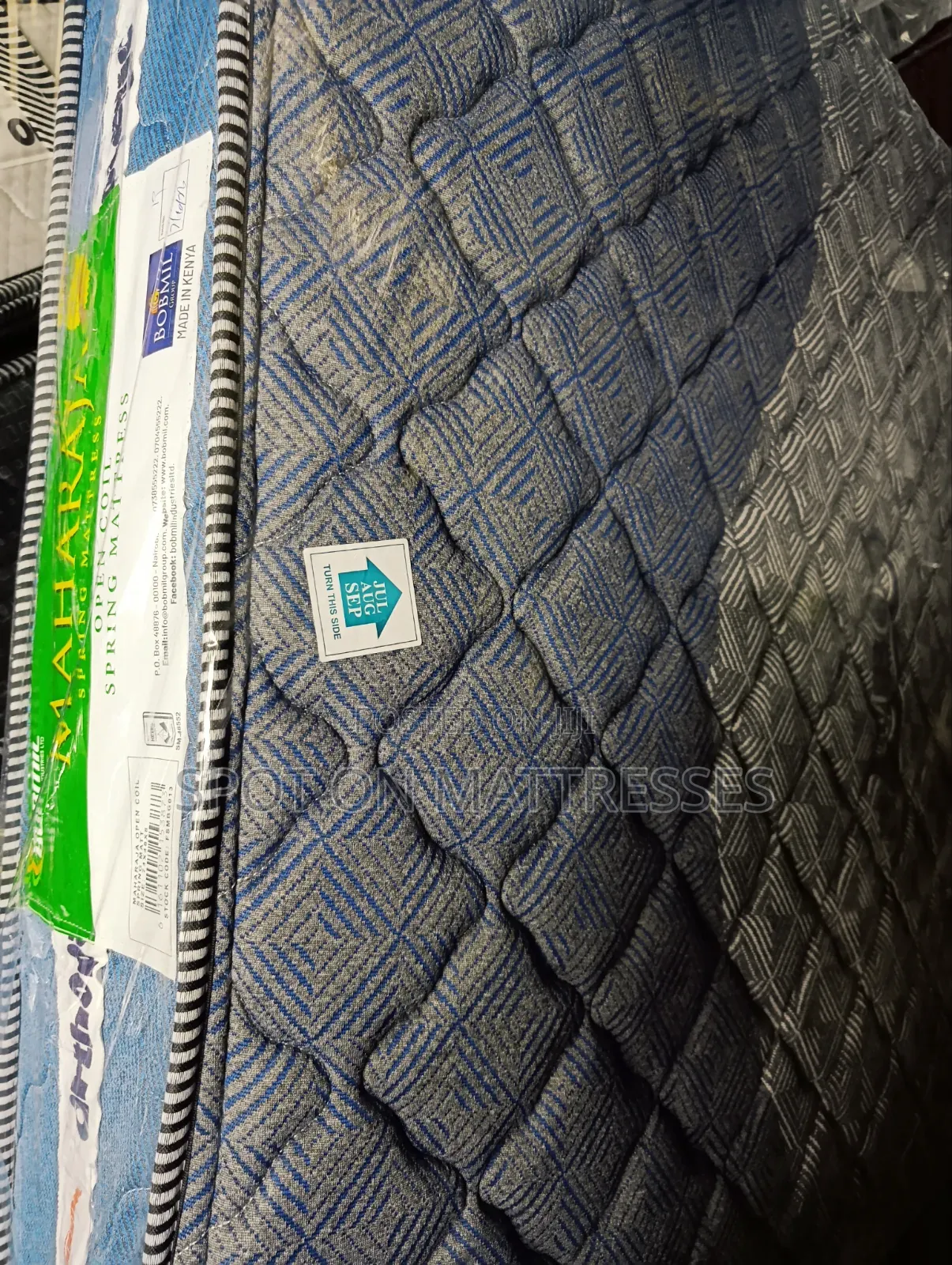 4x6x8 or 74x48x8 Inches. Bobmil Spring Mattresses. Free Delivery!