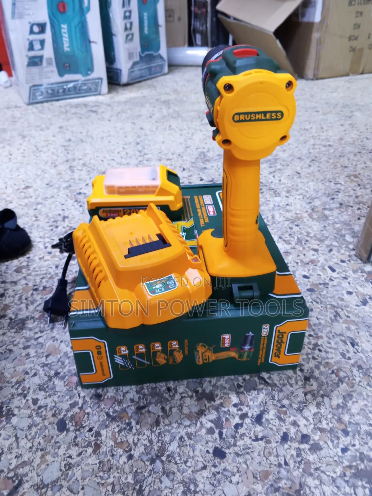 20v Cordless Impact Drill 55nm Jadever