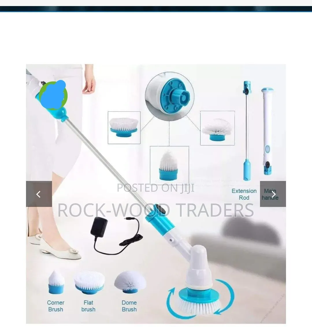 Rechargeable Hurricane Spin Scrubber