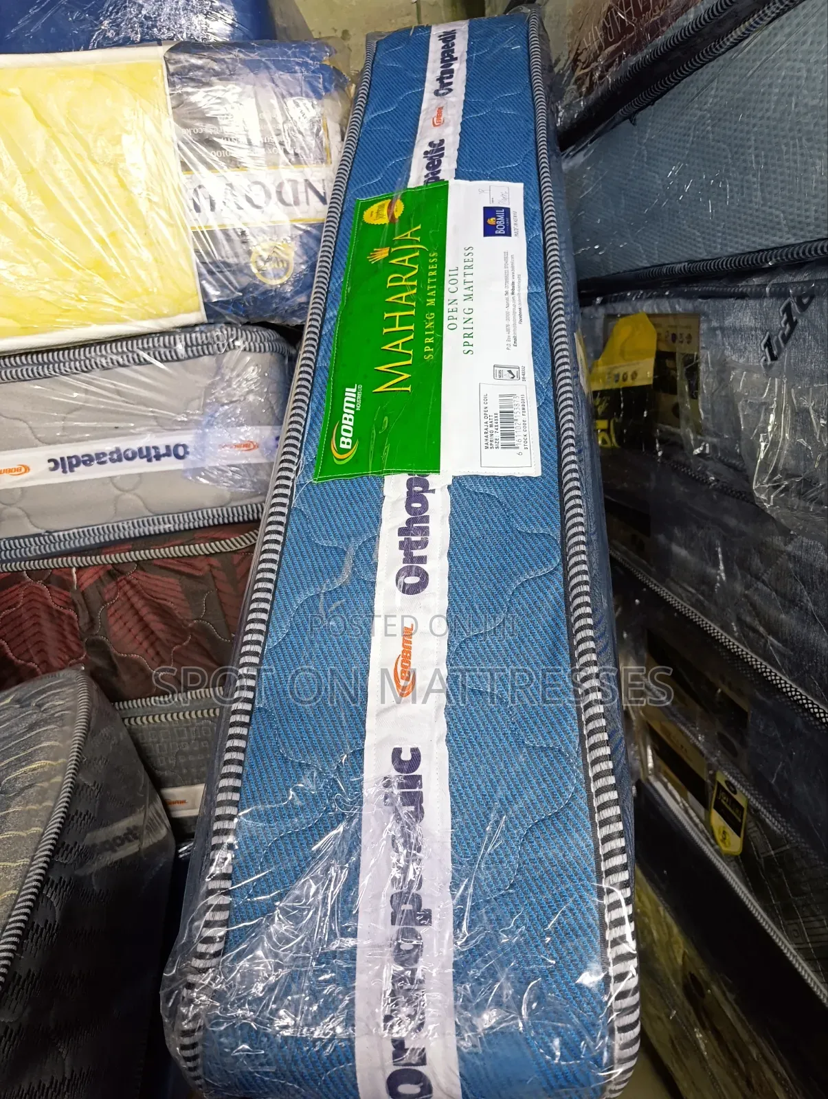 15% Off - 4x6x8 and 5x6x8 Bobmil Orthopedic Spring Mattresses.