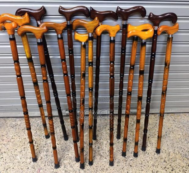 Mahogany Walking Stick - main view