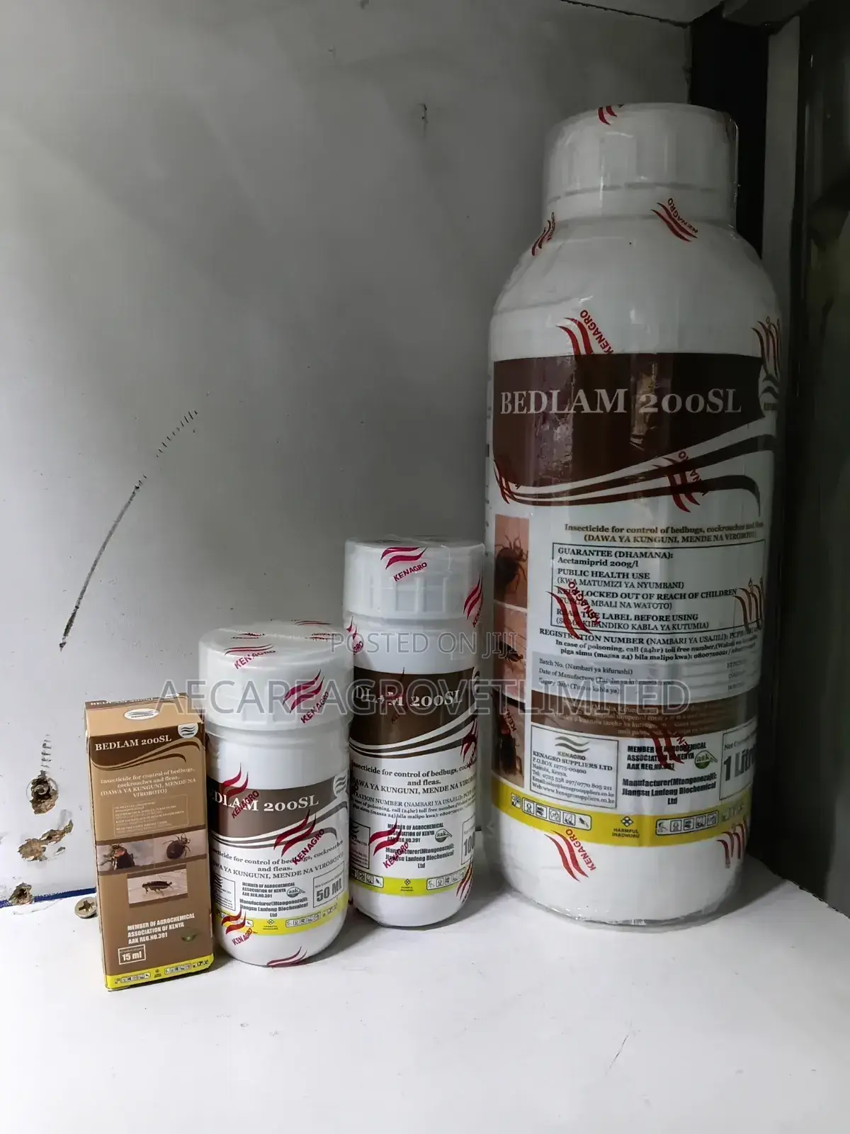 Bedlam 200sl Insecticide 15ml,50ml,100ml, 1litre