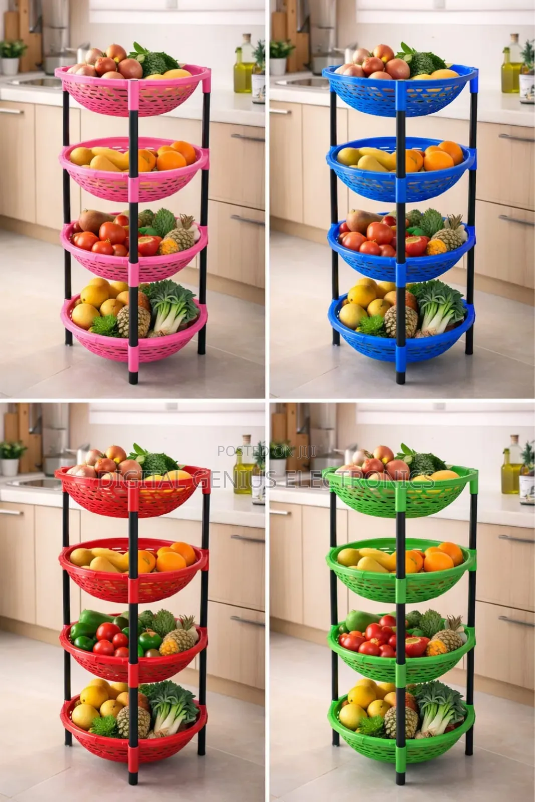 Kenstar Round Plastic Trolley