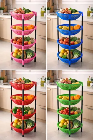 Kenstar Round Plastic Trolley