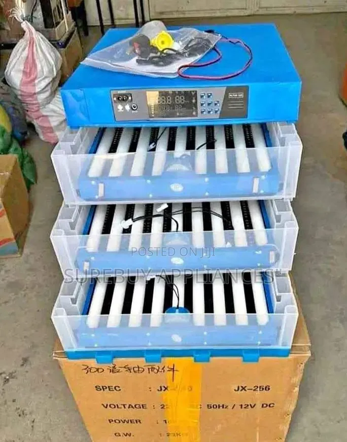256 Eggs Ac/Dc Automatic Incubator With Smart Digital Control