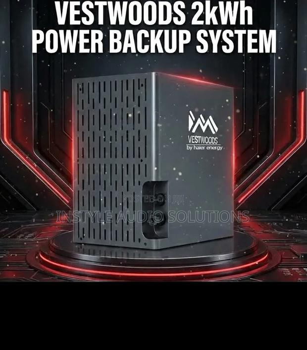 2kwh Vestwood Power Backup System Plus Free Pv 10 Meters Cable