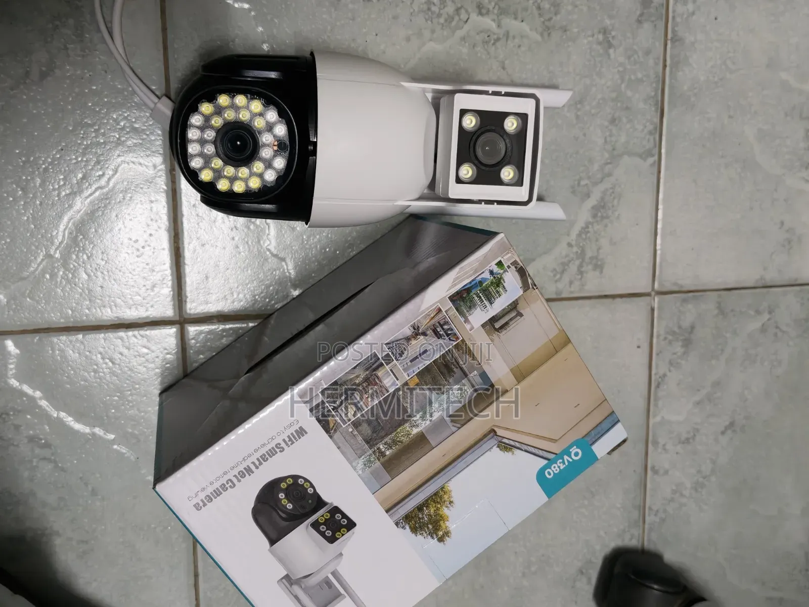 Home Outdoor/Indoor CCTV Dual Lens 4g Electric Model