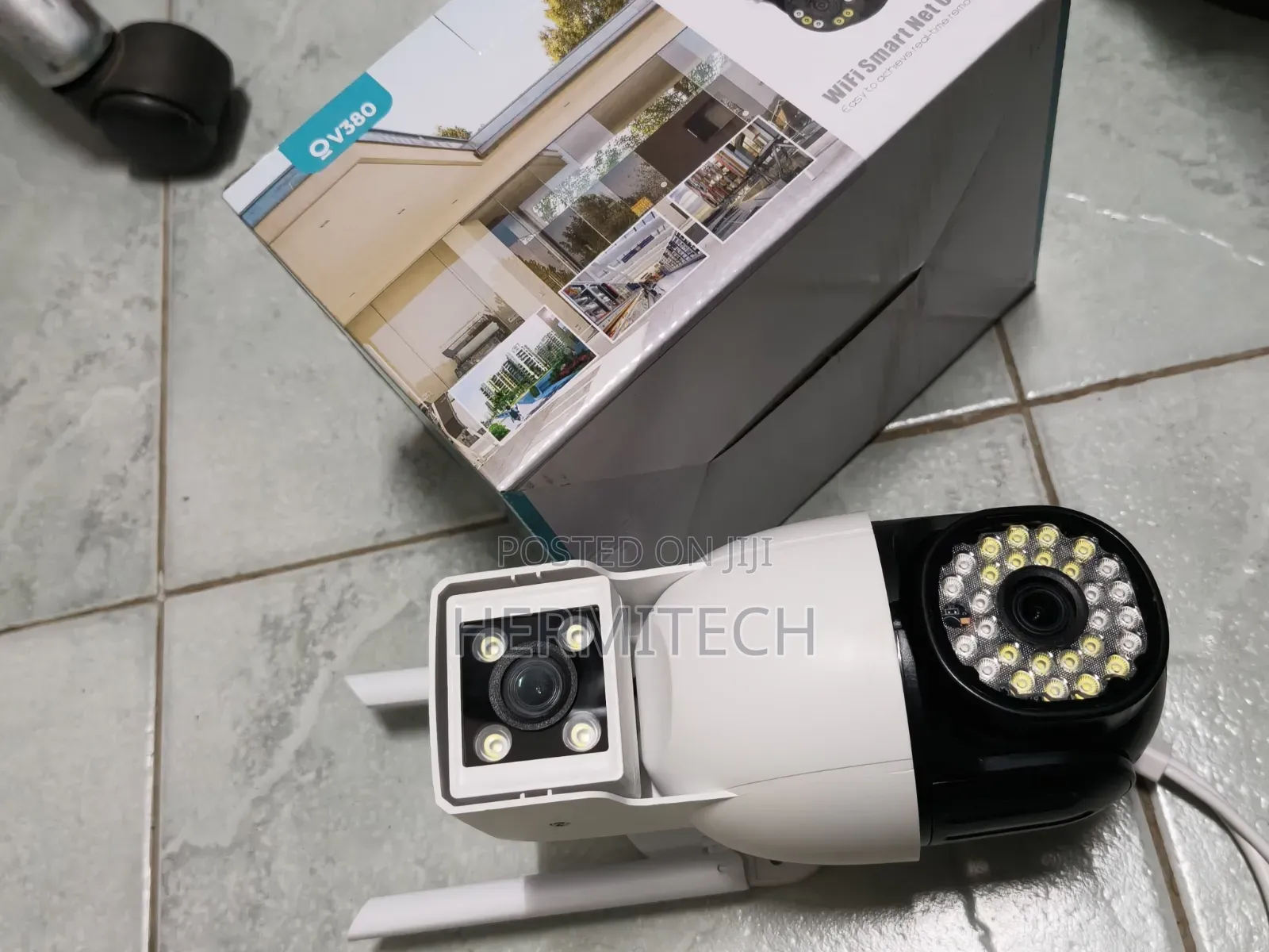 Home Outdoor/Indoor CCTV Dual Lens 4g Electric Model