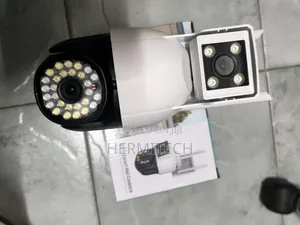 Sd Card 4g Sim Support Dual Lens CCTV Camera Has Ethernet Cable