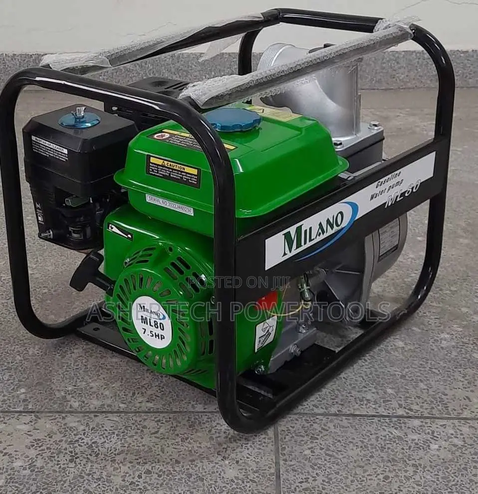 Ml80 Milano Italia Water Pump 3 Inches 8hp Engine
