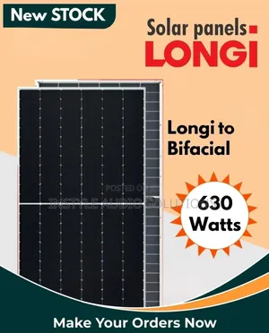 630w Bifacial Monocrystalline Solar Panel Top Grade 25 Years Warranty