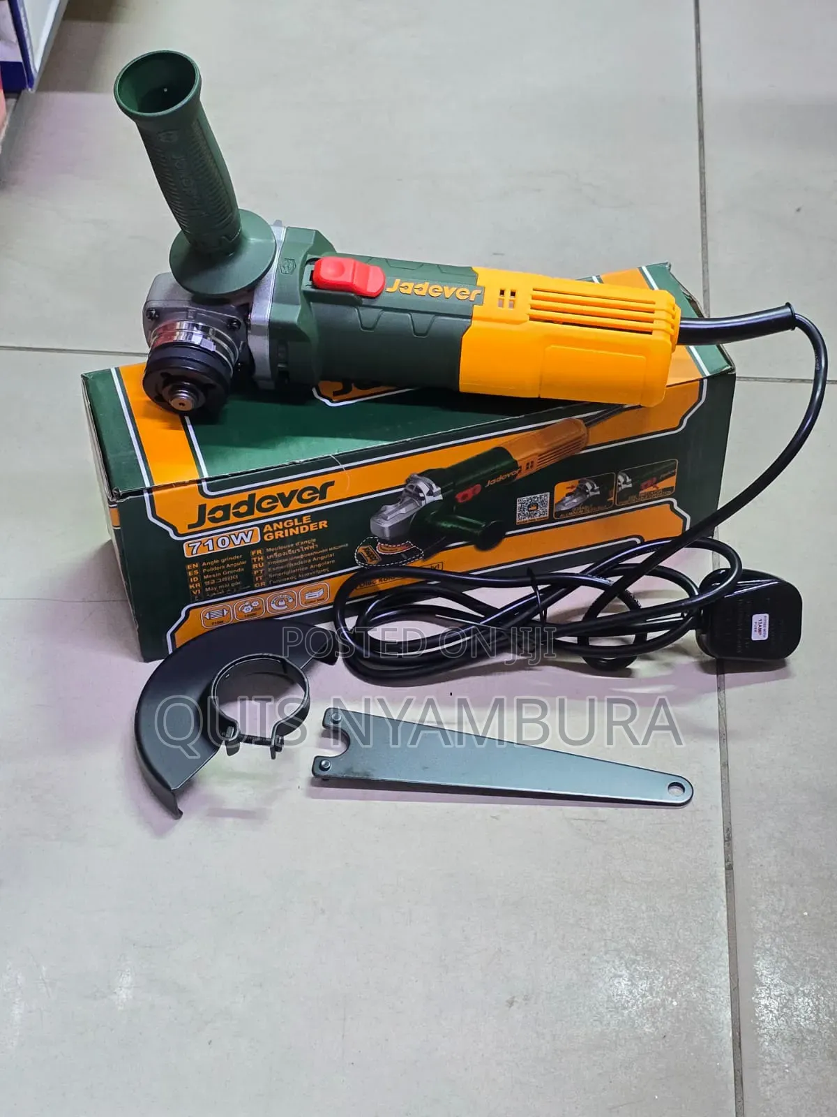 Electric Angle Grinder 4" / Jadeve Grinder 710w