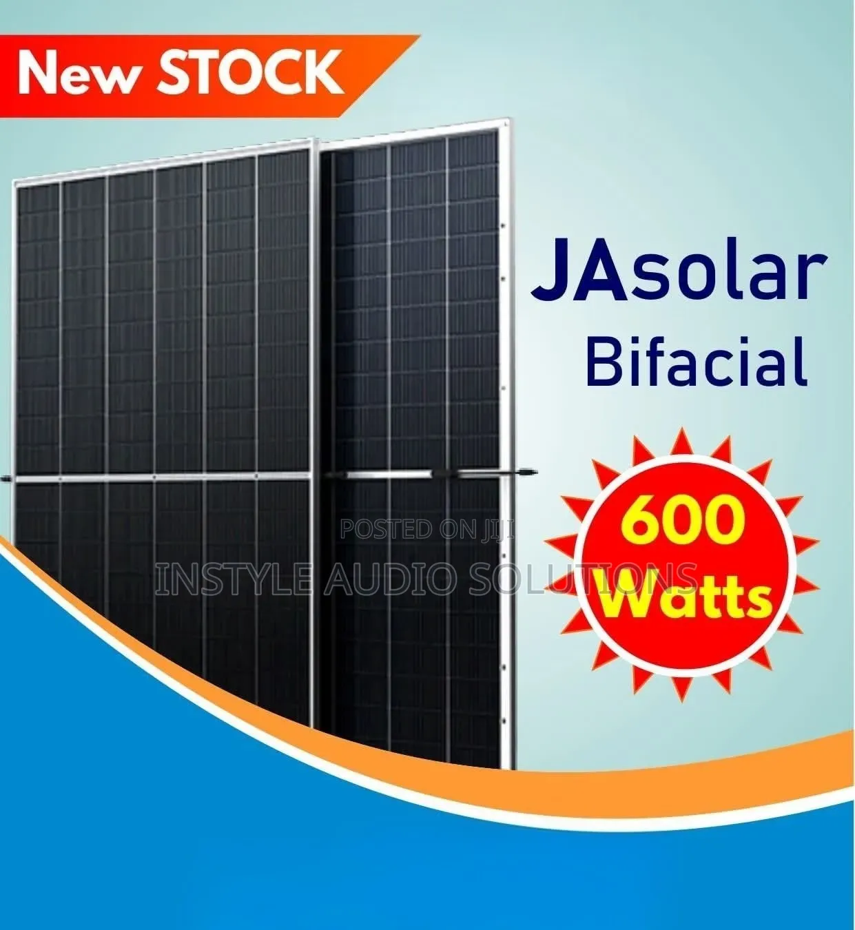 600w Bifacial All Weather Monocrystalline Industrial Solar Panel