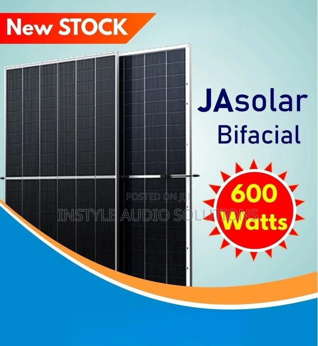 600w Bifacial All Weather Monocrystalline Industrial Solar Panel