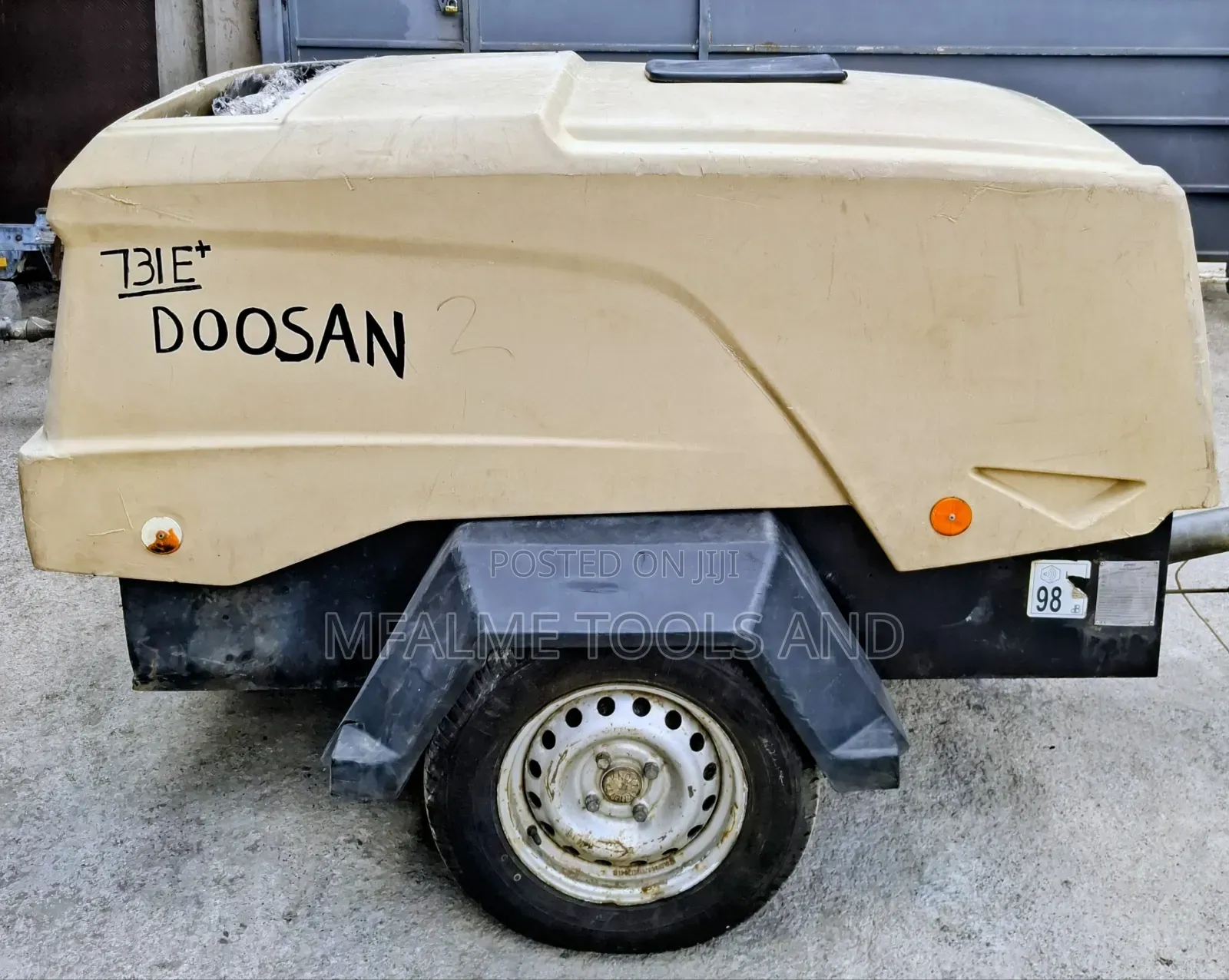 Compressor 2015 Doosan 731e+ 3cyl Diesel 10bars 105cfm Ex-Uk