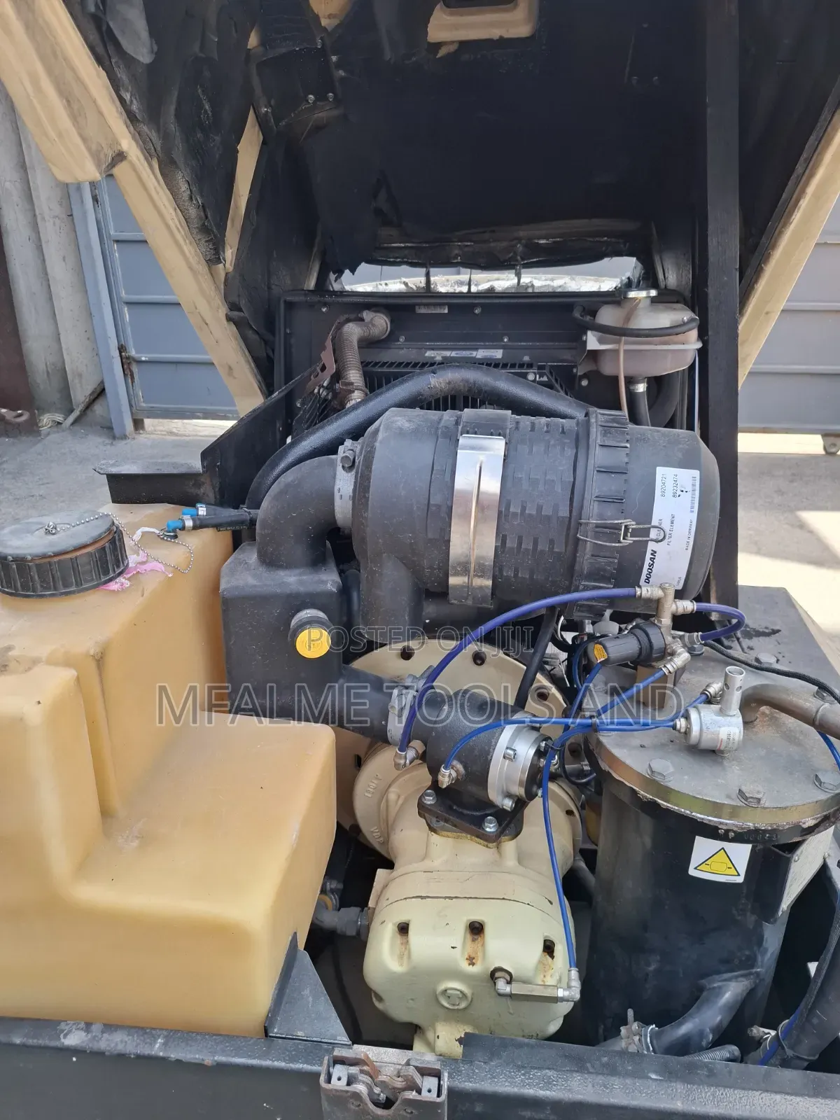 Compressor 2015 Doosan 731e+ 3cyl Diesel 10bars 105cfm Ex-Uk