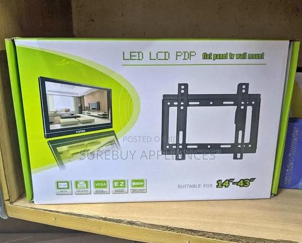 Universal Fixed Wall Mount for 14–43 Inch