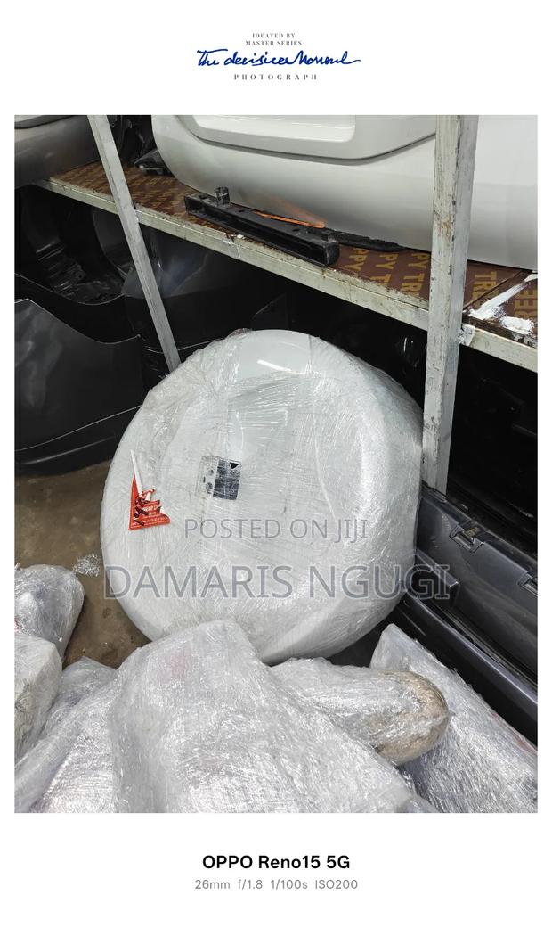 Landcruiser Prado Boot Wheel Cover