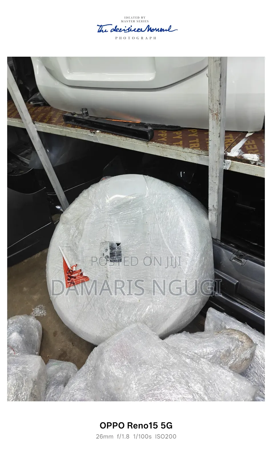 Landcruiser Prado Boot Wheel Cover