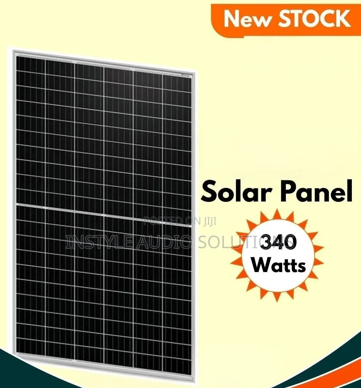 330 Watts Monocrystalline Solar Panel 18v All Weather Bifacial