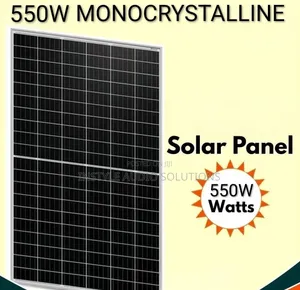 550 Watts Monocrystalline Half Cell Solar Panels