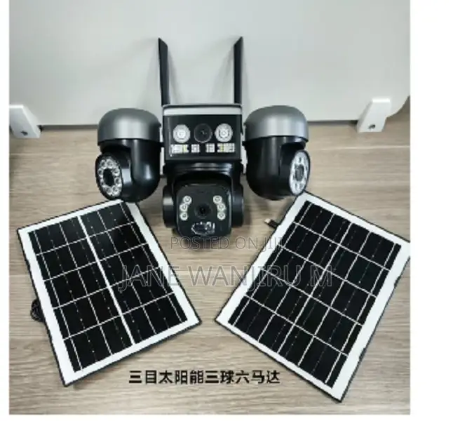 V380 Simcard 4g PTZ Outdoor Solar Camera