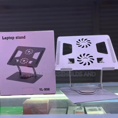 360° Rotating Aluminum Alloy Laptop Stand