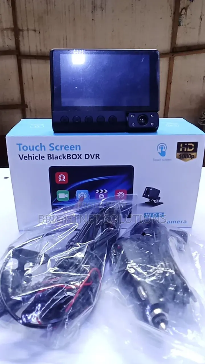Hd Touch Screen Car Dash Camera – Vehicle Blackbox DVR
