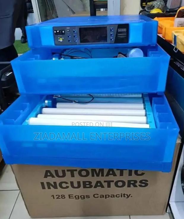 128 Egg Automatic Incubator – Ac/Dc Powered for Continuous Use